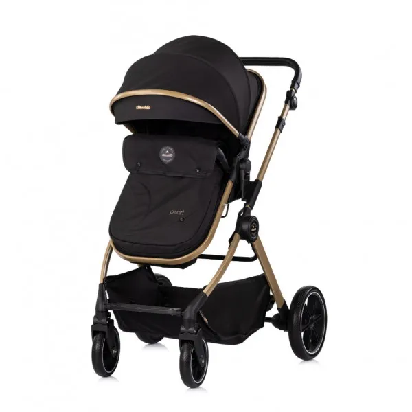 CHIPOLINO KOLICA PEARL NOIR KKPE02601NO I AUTOSJEDALICA PEARL NOIR STKPE0261NO 