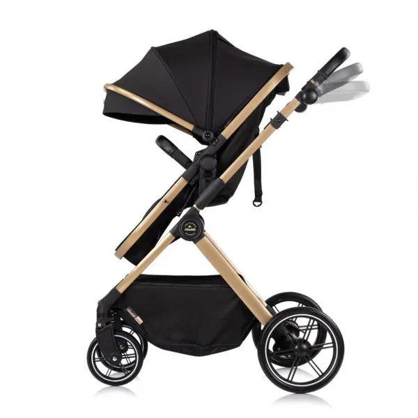 CHIPOLINO KOLICA PEARL NOIR KKPE02601NO I AUTOSJEDALICA PEARL NOIR STKPE0261NO 