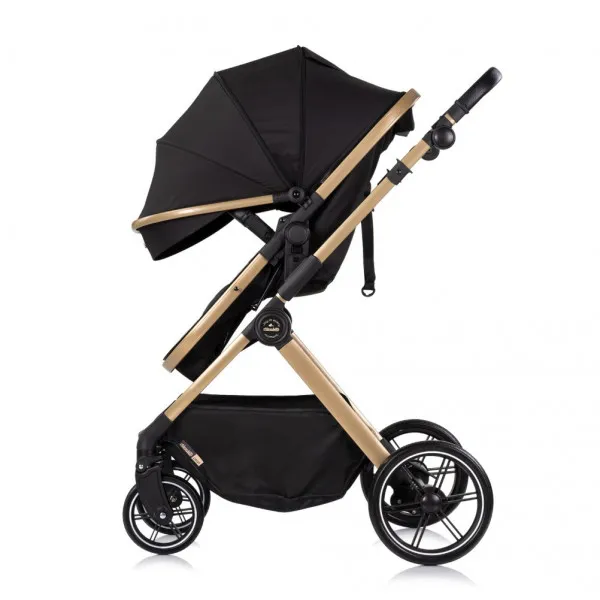 CHIPOLINO KOLICA PEARL NOIR KKPE02601NO I AUTOSJEDALICA PEARL NOIR STKPE0261NO 