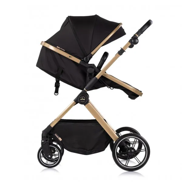 CHIPOLINO KOLICA PEARL NOIR KKPE02601NO I AUTOSJEDALICA PEARL NOIR STKPE0261NO 