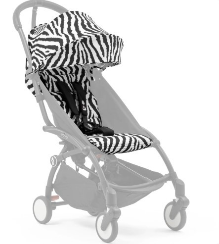 STOKKE YOYO3 SPORTSKO SJEDISTE 6+ COLOR PACK ZEBRA 646414 