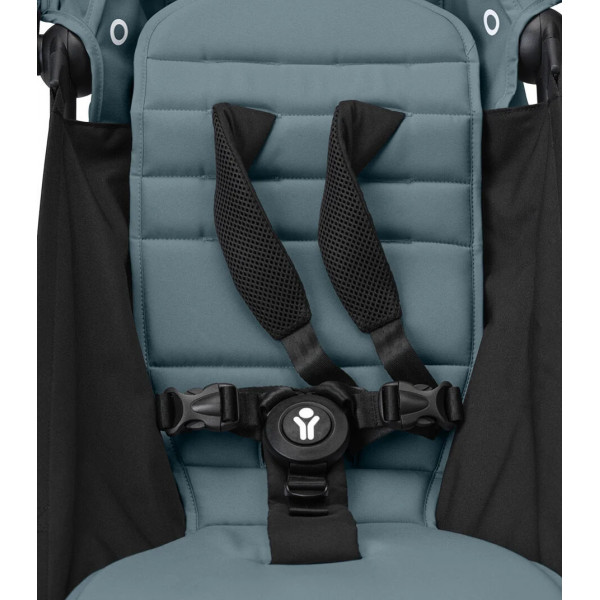 STOKKE YOYO3 SASIJA/KONSTRUKCIJA BLACK 646002 I YOYO3 SPORTSKO SJEDISTE 6+  COLOR PACK AQUA 646409 