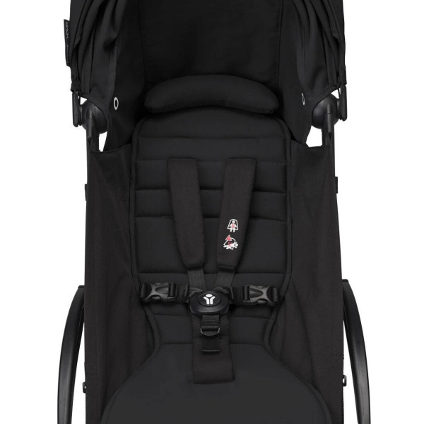 STOKKE YOYO3 SASIJA/KONSTRUKCIJA BLACK 646002 I YOYO3 SPORTSKO SJEDISTE 6+ COLOR PACK BLACK 646403 