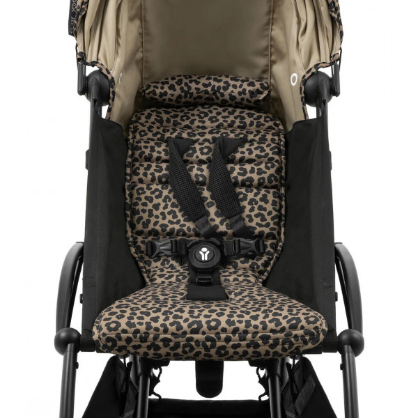 STOKKE YOYO3 SASIJA/KONSTRUKCIJA BLACK 646002 I YOYO3 SPORTSKO SJEDISTE 6+ COLOR PACK LEOPARD 646413 