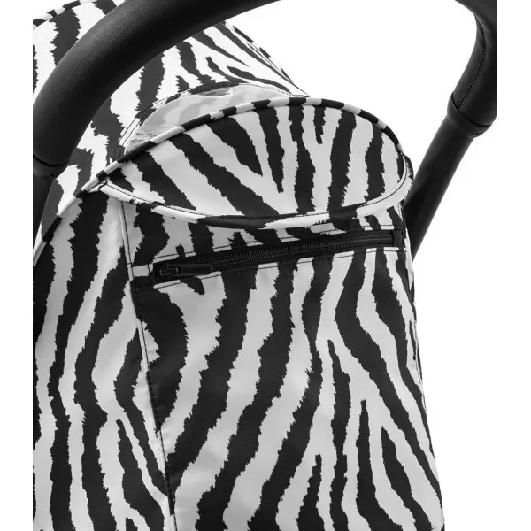STOKKE YOYO3 SASIJA/KONSTRUKCIJA BLACK 646002 I YOYO3 SPORTSKO SJEDISTE 6+ COLOR PACK ZEBRA 646414 