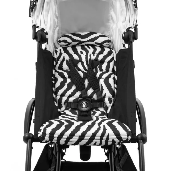 STOKKE YOYO3 SASIJA/KONSTRUKCIJA BLACK 646002 I YOYO3 SPORTSKO SJEDISTE 6+ COLOR PACK ZEBRA 646414 