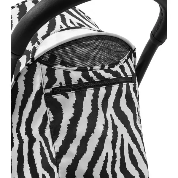 STOKKE YOYO3 SASIJA/KONSTRUKCIJA BLACK 646002 I YOYO3 SPORTSKO SJEDISTE 6+ COLOR PACK ZEBRA 646414 