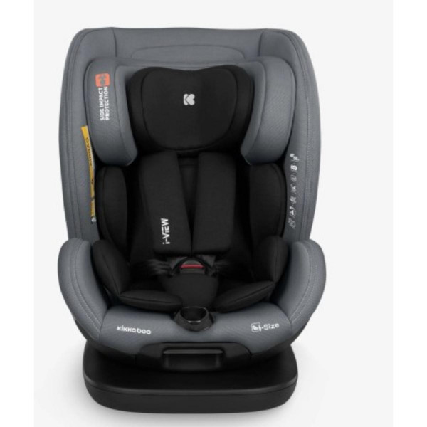KIKKA BOO AUTOSJEDALICA I-VIEW I-SIZE DARK GREY 31002100033 