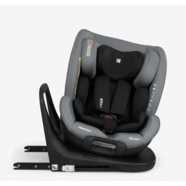 KIKKA BOO AUTOSJEDALICA I-VIEW I-SIZE DARK GREY 31002100033 