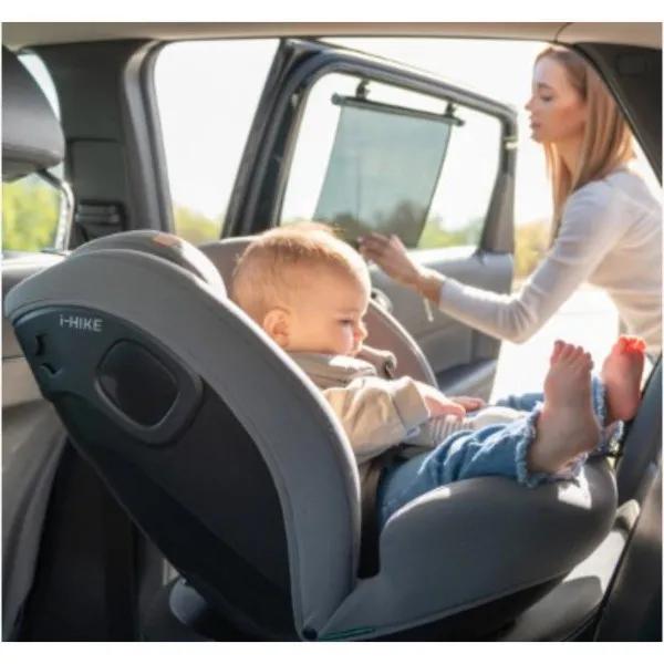 KIKKA BOO AUTOSJEDALICA I-HIKE I-SIZE BLACK 2026 31002100077 