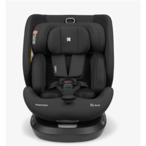 KIKKA BOO AUTOSJEDALICA I-HIKE I-SIZE BLACK 2026 31002100077 