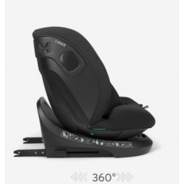 KIKKA BOO AUTOSJEDALICA I-HIKE I-SIZE BLACK 2026 31002100077 