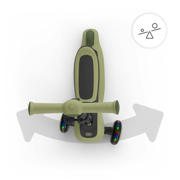 KINDERKRAFT ROMOBIL 2U1 HALLEY GREEN 54414 