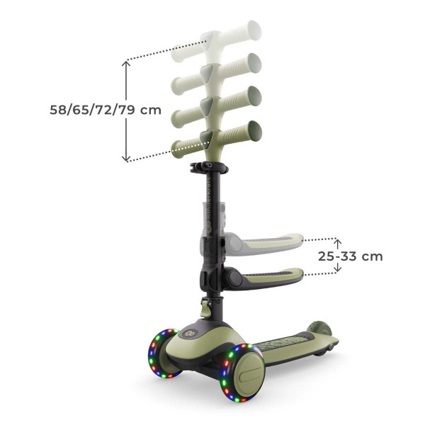 KINDERKRAFT ROMOBIL 2U1 HALLEY GREEN 54414 