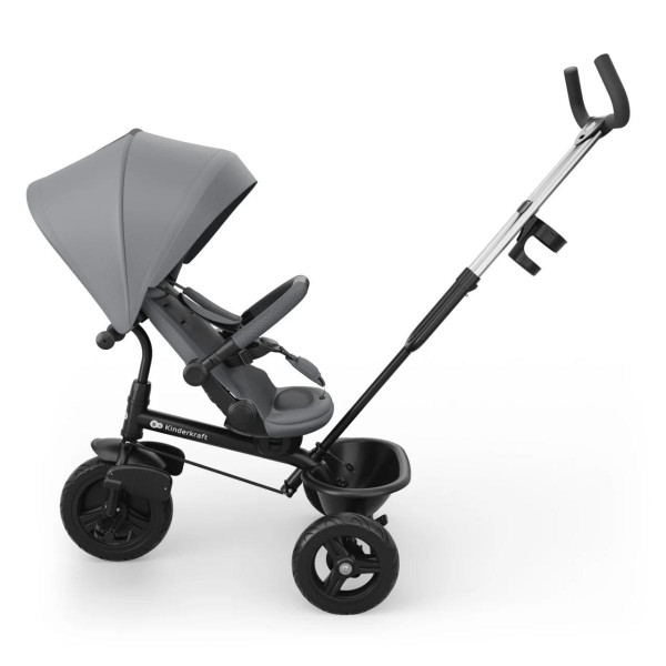 KINDERKRAFT TRICIKL ASTON 2 PLUS GREY 53295 