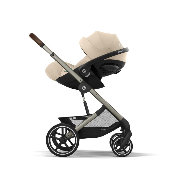 CYBEX KOLICA BALIOS 3U1 S LUX ALMOND(CLOUD G3 PLUS ALMOND BEIGE 526001349+KORPA S LUX ALMOND522005267 