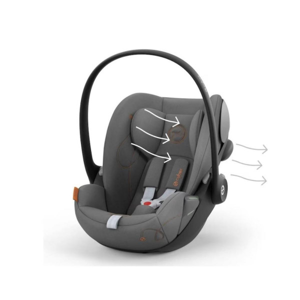CYBEX AUTOSJEDALICA CLOUD G I-SIZE LAVA GREY MID GREY 523001148 