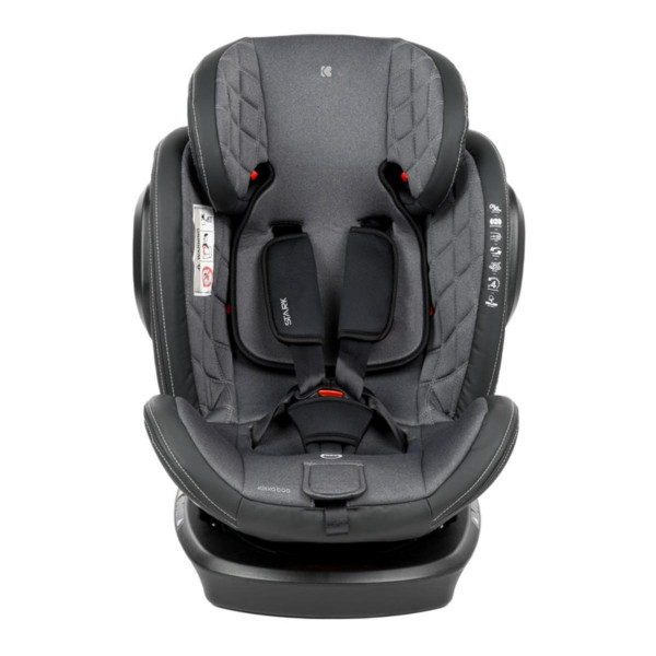 KIKKA BOO AUTO SJEDALICA STARK ISOFIX DARK GREY 2023 31002070087 