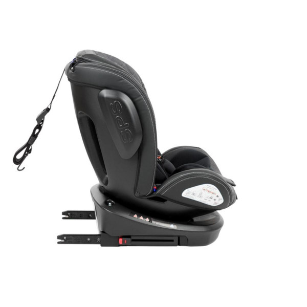 KIKKA BOO AUTO SJEDALICA STARK ISOFIX DARK GREY 2023 31002070087 