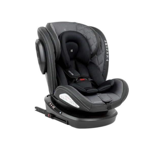 KIKKA BOO AUTO SJEDALICA STARK ISOFIX DARK GREY 2023 31002070087 