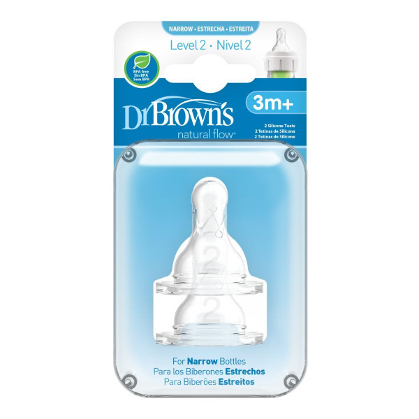 DR_BROWNS SILIKONSKA CUCLA 322 ZA STANDARD FLASICU VELICINA 2 