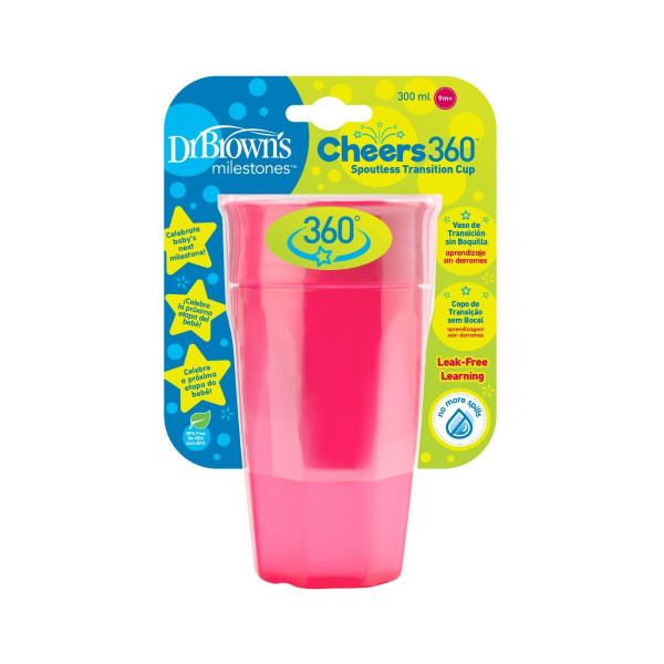 DR_BROWNS DR BROWNS TRENING CASA 300ML ROZA 360 TC01039 