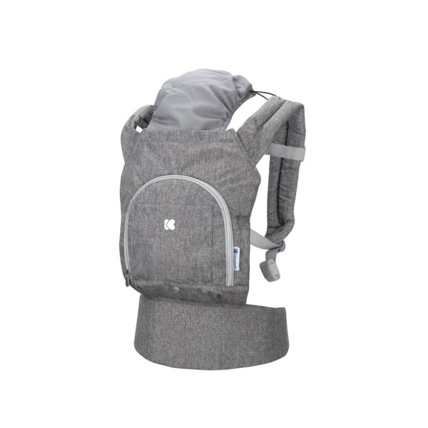 KIKKA BOO NOSILJKA HOODY GREY 31108010004 