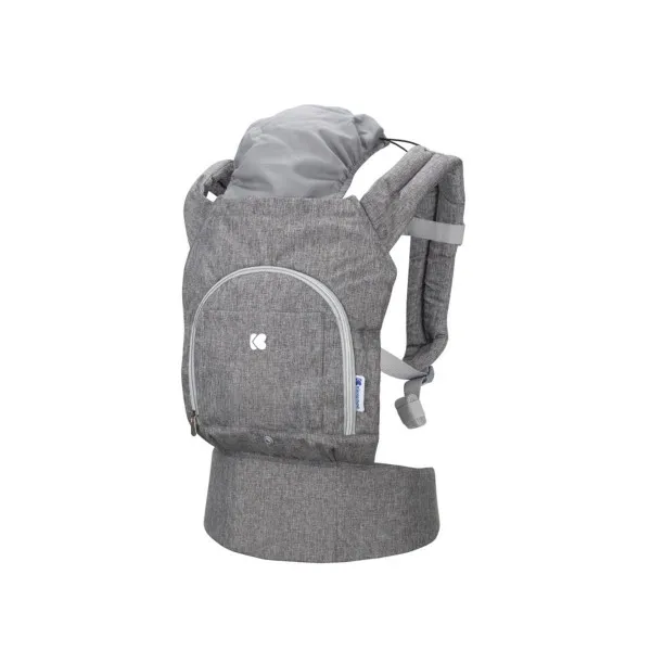 KIKKA BOO NOSILJKA HOODY GREY 31108010004 