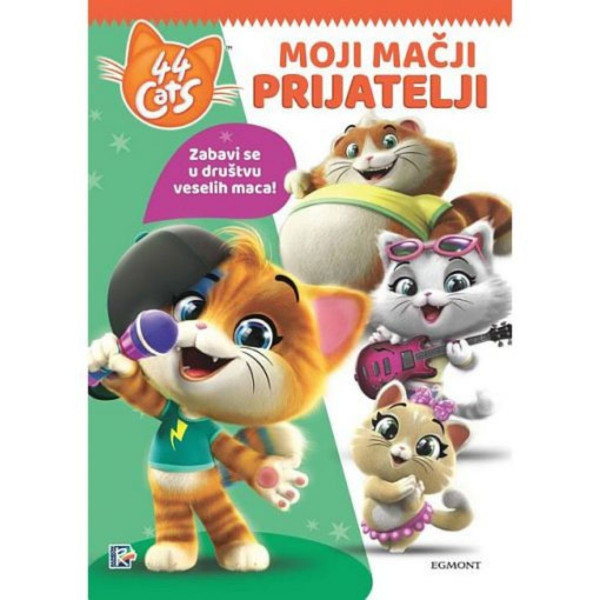 TROPIC  44 CATS- MOJI MACIJI PRIJATELJI-BOJANKA 