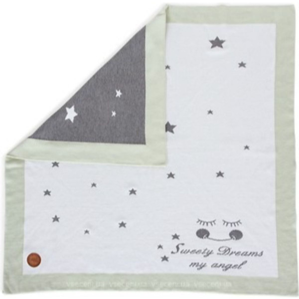 CEBA_BABY BEBI PREKRIVAC STARS MINT W-812-107-152-1 