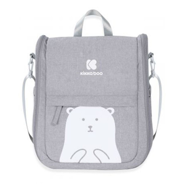 KIKKA BOO VIKEND KREVET +TORBA BEAR GREY 31108020045 