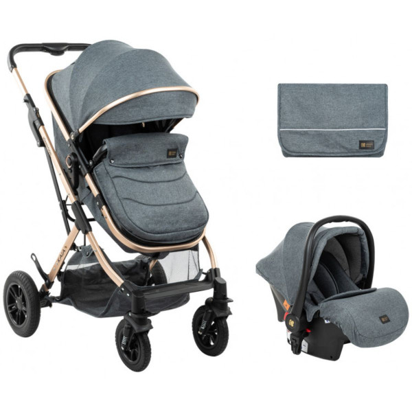 KIKKA BOO KOLICA KAIA DARK GREY 31001010200 