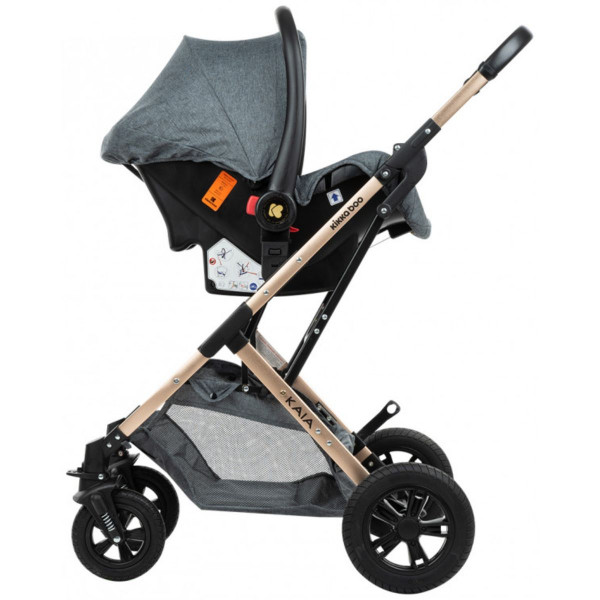 KIKKA BOO KOLICA KAIA DARK GREY 31001010200 