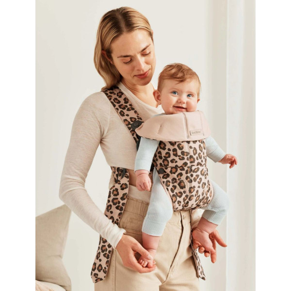 BABYBJORN BEBI NOSILJKA MINI BEIGE/LEOPARD 021075 