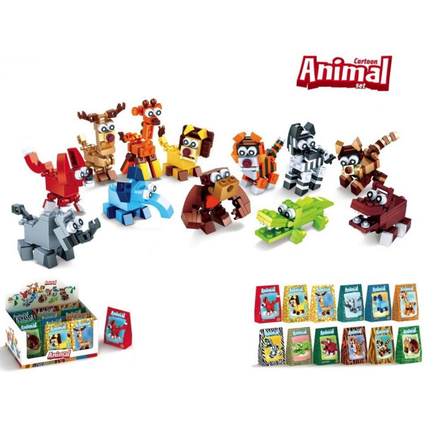 CROCO_TOYS SLAGALICE ZIVOTINJE MINI TGJ37038 