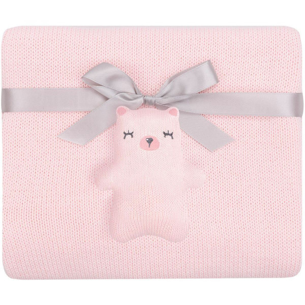 KIKKA BOO DEKA BEAR WITH ME PINK 31103010049 