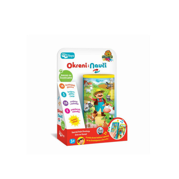 CROCO_TOYS BEBI TELEFON OKRENI I NAUCI 01028 