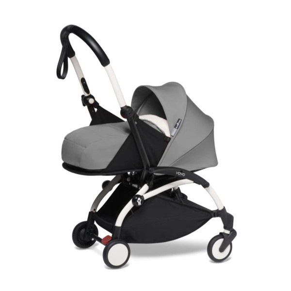 STOKKE YOYO KOLICA 0+ NEWBORN SET BLACK 595303 - BIJELA KONSTRUKCIJA 