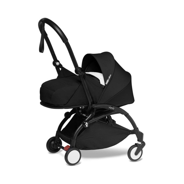 STOKKE YOYO KOLICA 0+ NEWBORN SET BLACK 595303 - CRNA KONSTRUKCIJA 