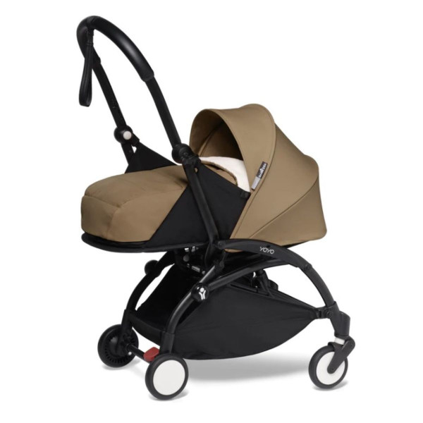 STOKKE YOYO KOLICA 0+ NEWBORN SET TOFFEE 595308 - CRNA KONSTRUKCIJA 
