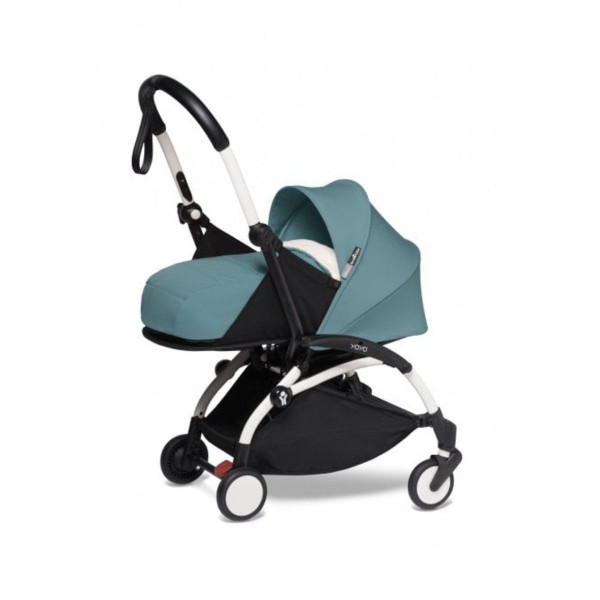 STOKKE YOYO KOLICA 0+ NEWBORN SET AQUA 595309 - BIJELA KONSTRUKCIJA 