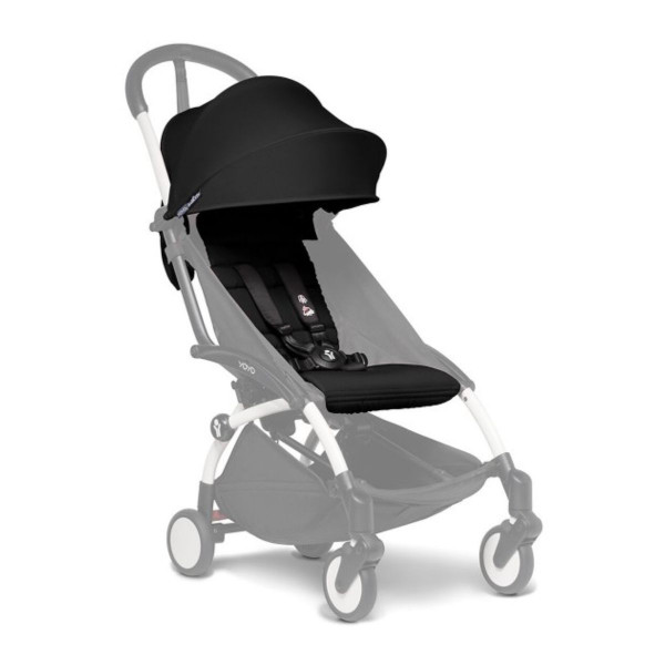STOKKE YOYO2 SPORTSKO SJEDISTE 6+  COLOR PACK BLACK 595503 