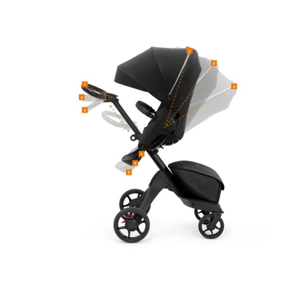 STOKKE XPLORY KOLICA RICH BLACK 571401 
