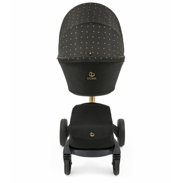 Stokke KOLICA XPLORY RICH BLACK + KORPA XPLORY RICH BLACK 