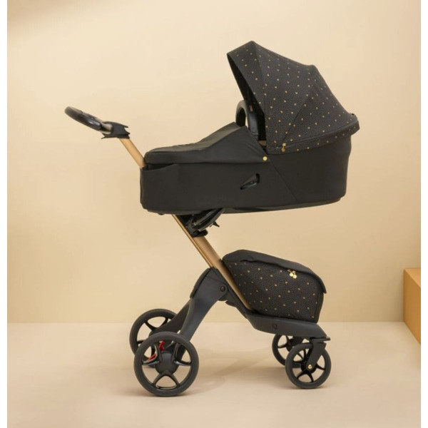Stokke KOLICA XPLORY RICH BLACK + KORPA XPLORY RICH BLACK 