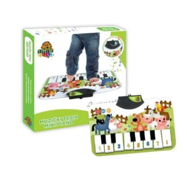 MIS TRADE MUZICKI TEPIH MINI PIANO 70508 