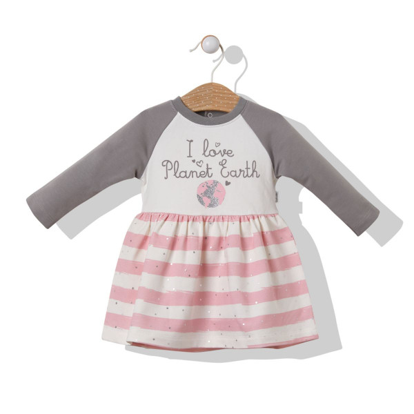 BEBETTO BEBI KOMPLET K3674 PINK 12-18M/86CM 