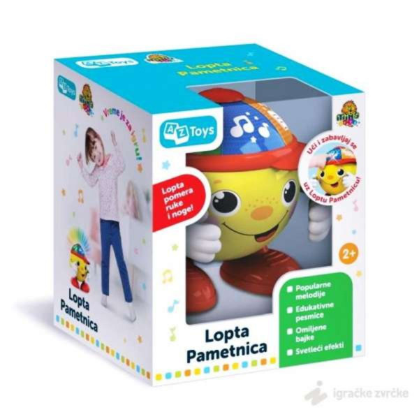 CROCO_TOYS LOPTA PAMETNICA 980128 