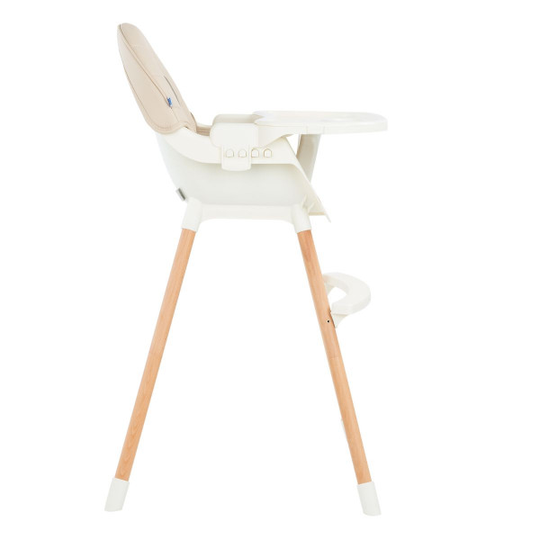 KIKKA BOO STOLICA ZA HRANJENJE NUTRI WOOD BEIGE 31004010118 