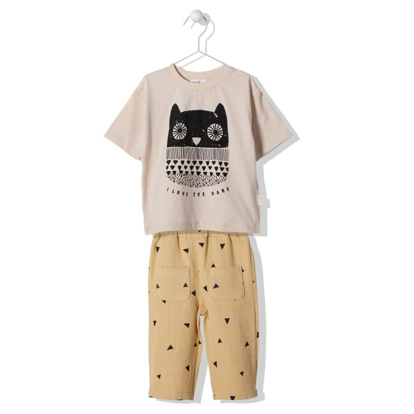 BEBETTO BEBI KOMPLET K3943 CAMEL COLOR 1Y/80CM 